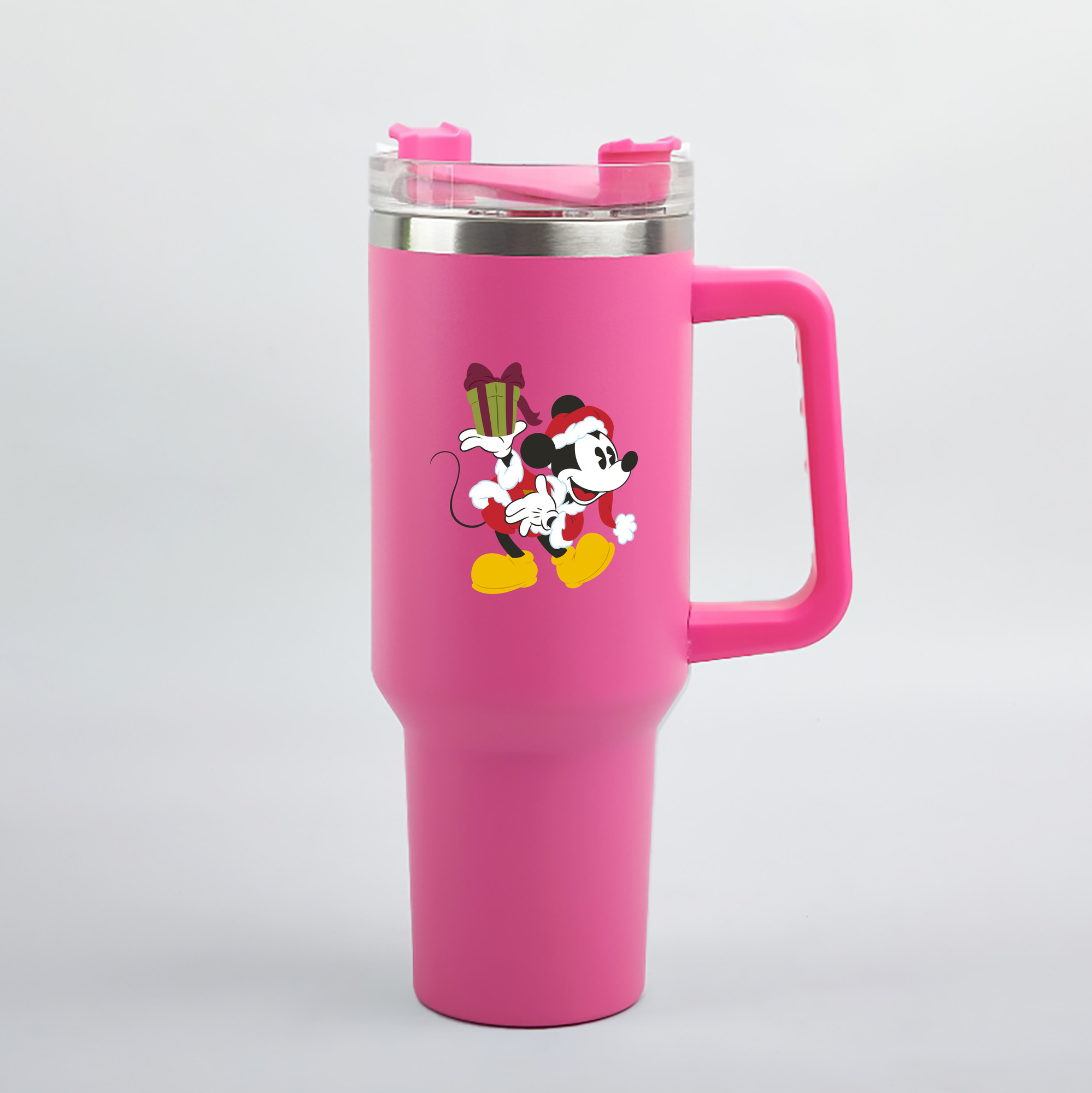 （画像用） ミッキーマウス Mickey Mouse 1200mL車用タンブラー（カラープリント）